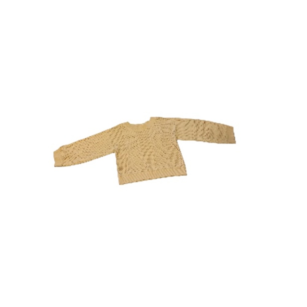 Anthropologie Moth Cream Wide Sleeved Loose Knit Sweater - Women’s Size Medium